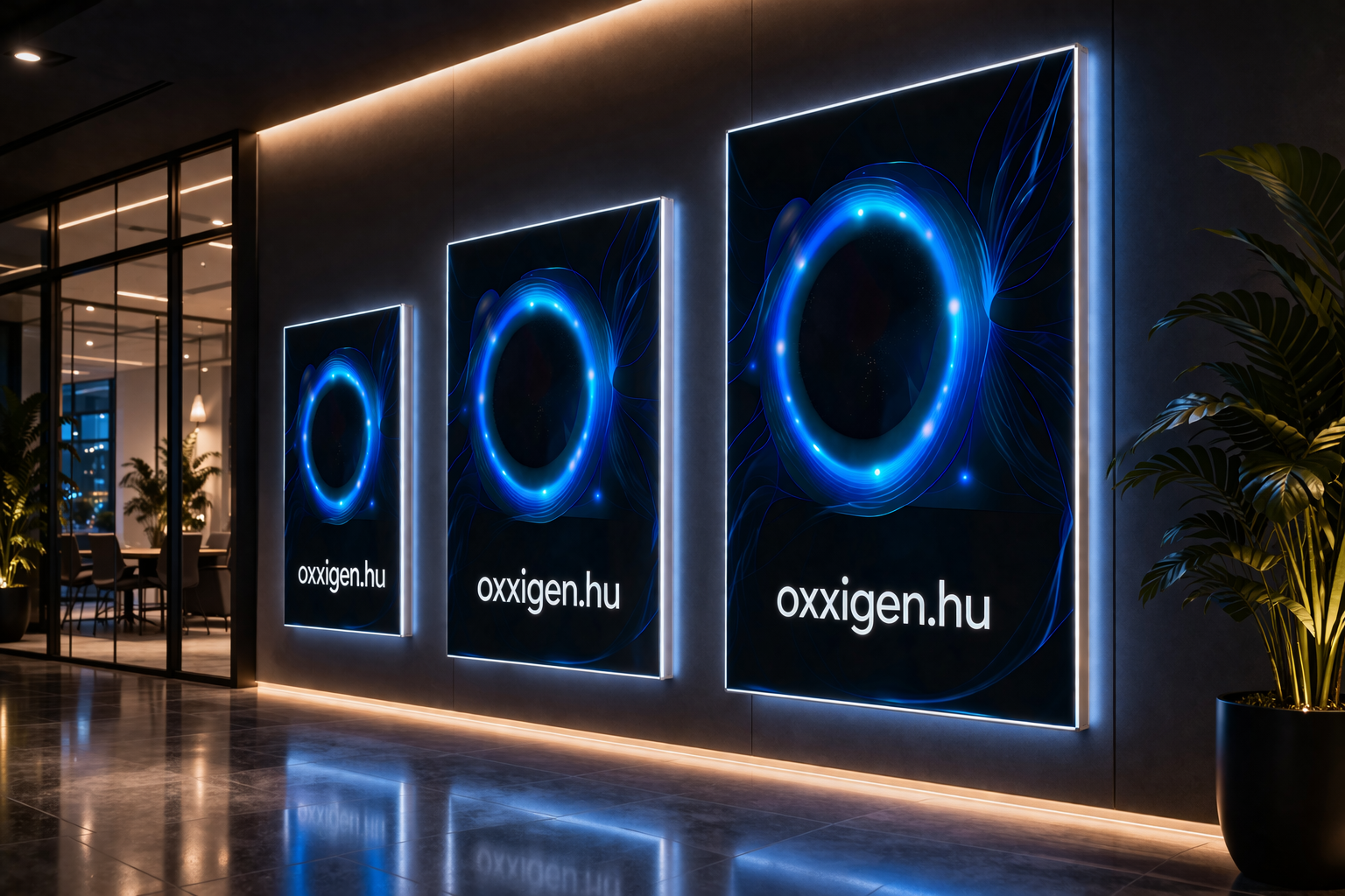 Kiállítási háttérfal