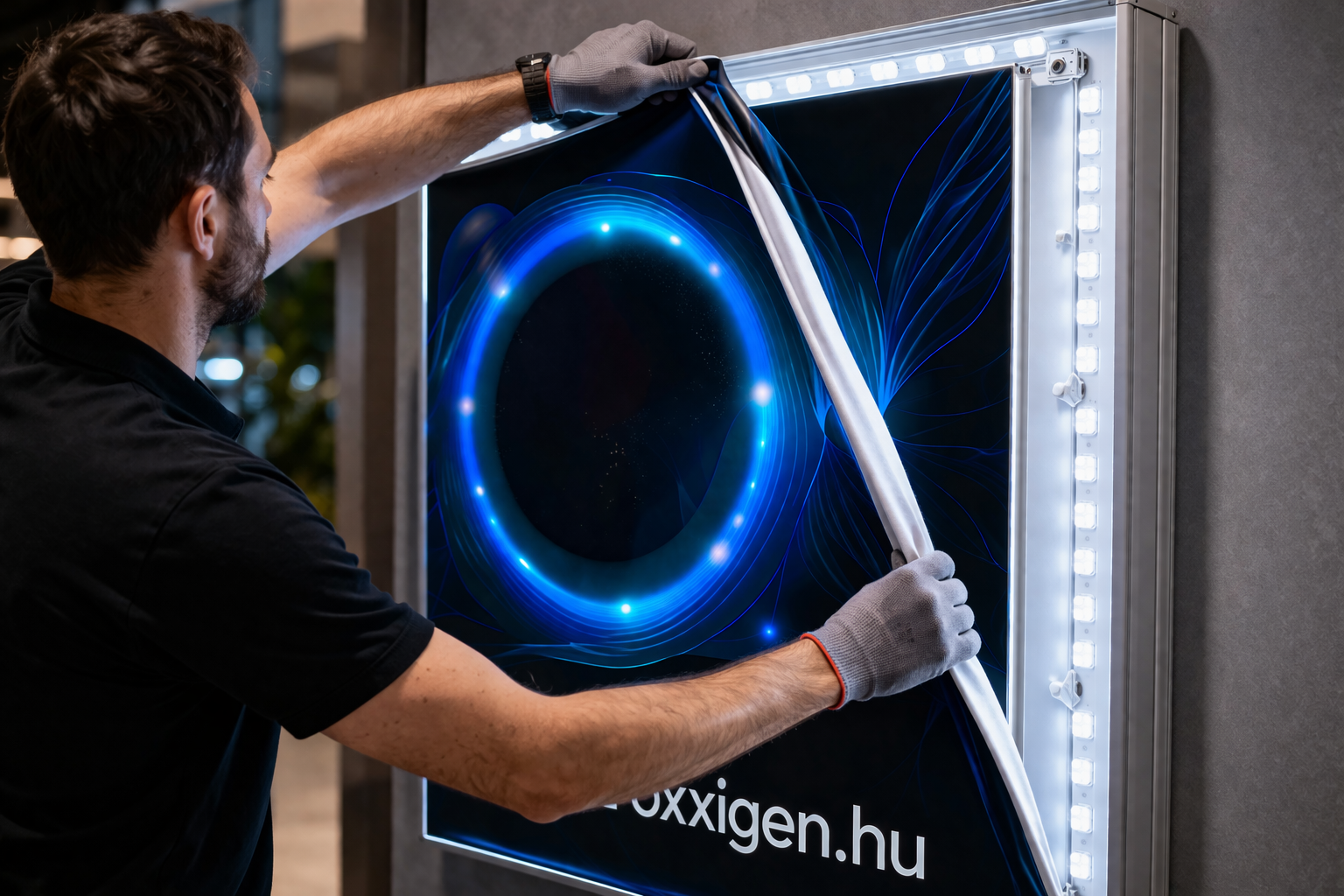 Textilbox kiállításon