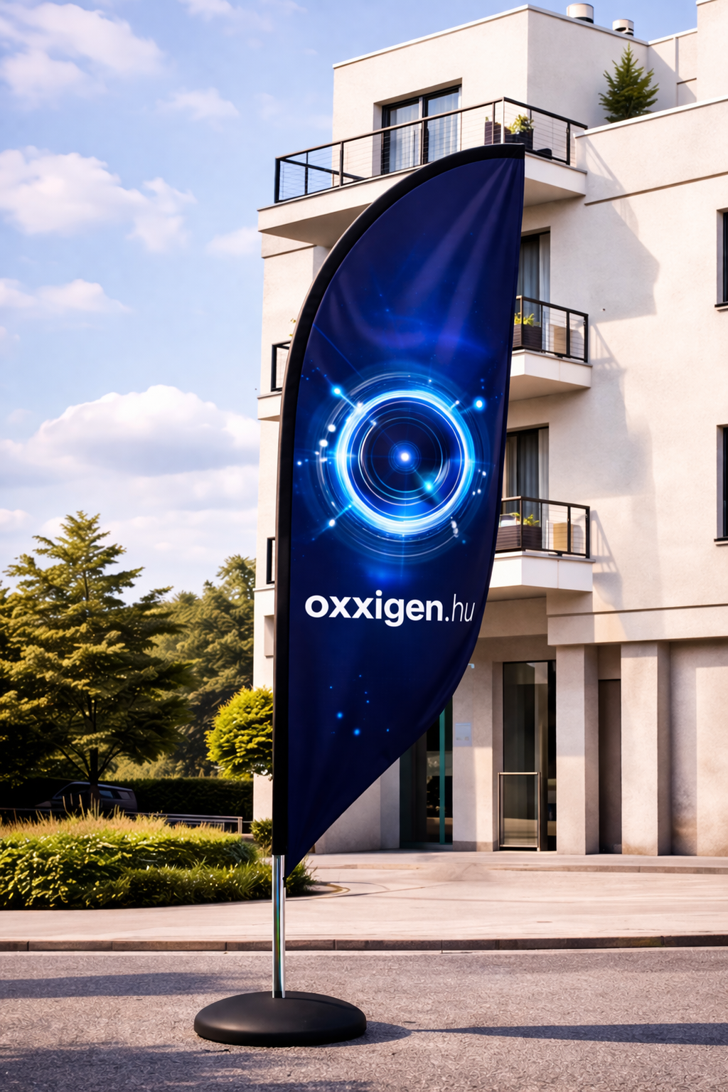 Strandzászló cápauszony