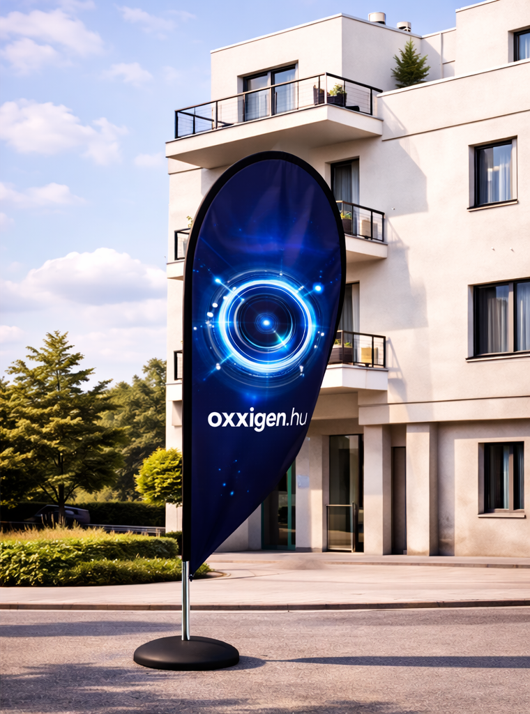 Strandzászló csepp